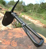 WETACTICS tactical shovel in axe and pick configuration