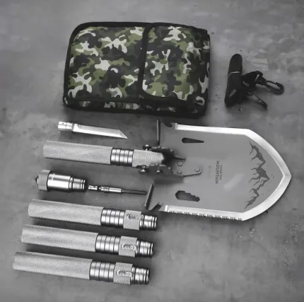 WETACTICS Peak survival shovel in axe and saw mode