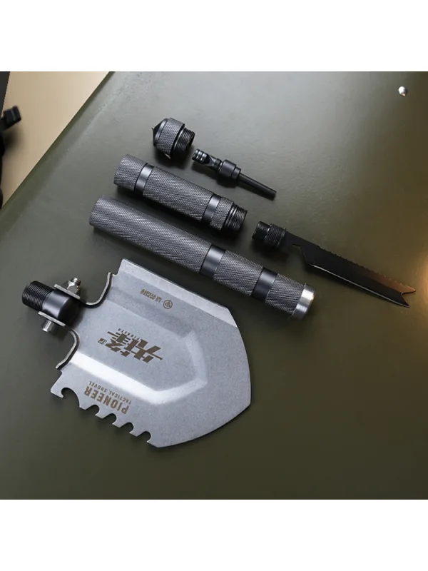 WETACTICS Pioneer shovel in axe and fishing spear configuration